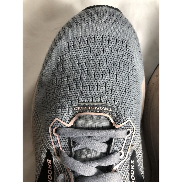 Brooks Transcend 7 Shoe Grey Pink Size 10 Womens Road Running GuideRail - Picture 9 of 14